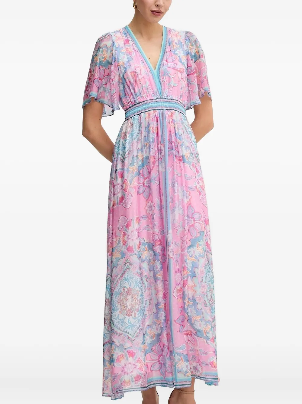 Платье макси Jaliyah с цветочным принтом Hale Bob, розовый
Платье макси Jaliyah с цветочным принтом Hale Bob, розовый