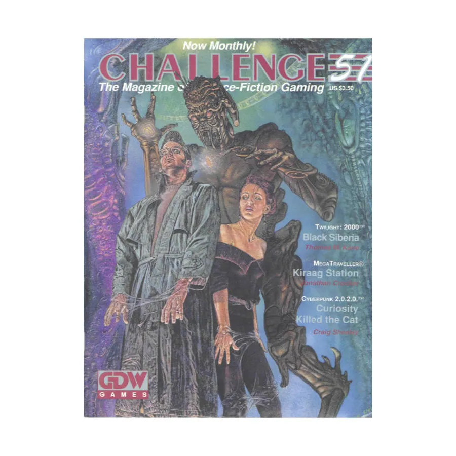 Журнал #51 "Twilight - 2000 Black Siberia, MegaTraveller, Cyberpunk 2.0.2.0.", Challenge Magazine
Журнал #51 "Twilight - 2000 Black Siberia, MegaTraveller, Cyberpunk 2.0.2.0.", Challenge Magazine