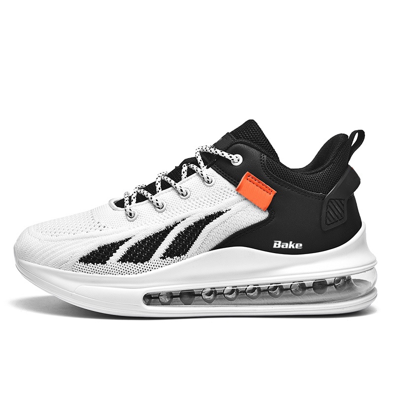 BAKE Дышащие и износостойкие мужские низкие кеды повседневные бело-черные, цвет White Black
BAKE Дышащие и износостойкие мужские низкие кеды повседневные бело-черные, цвет White Black