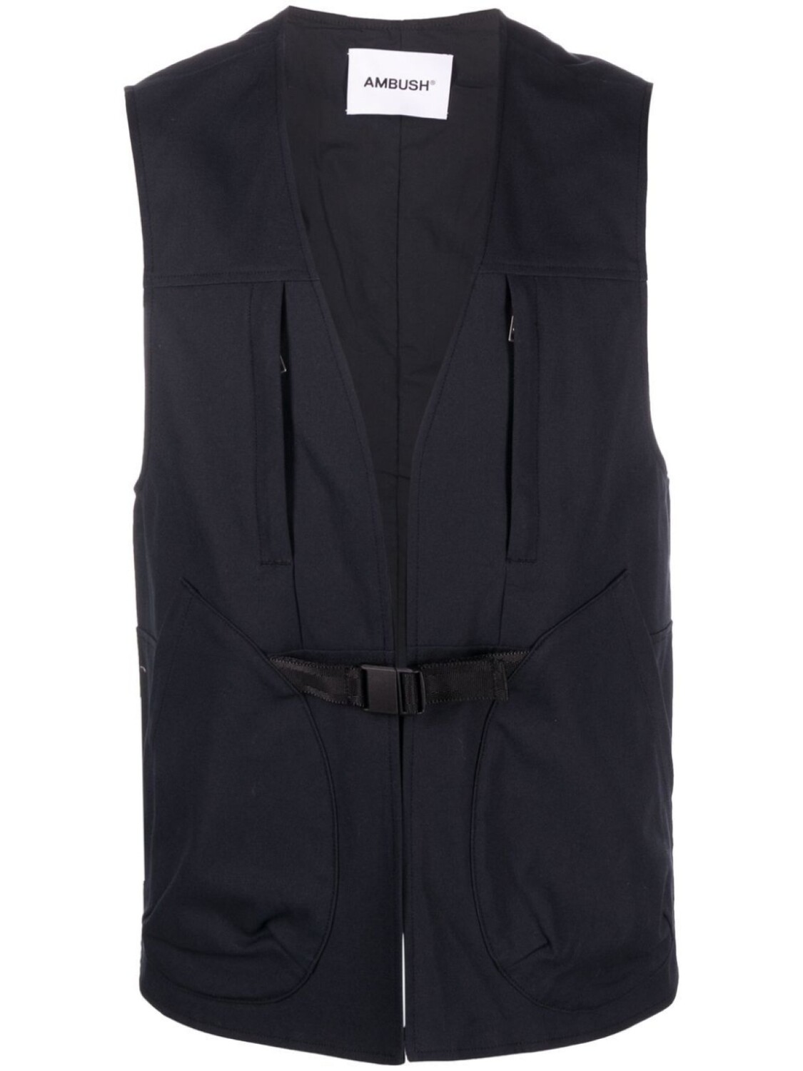 Жилет с V-образным вырезом AMBUSH, черный
Жилет с V-образным вырезом AMBUSH, черный