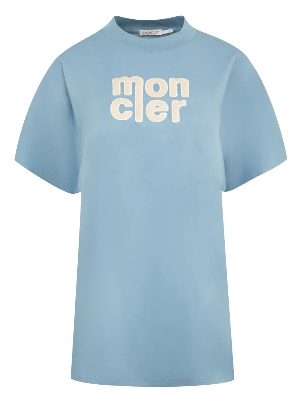 Футболка с вышитым логотипом MONCLER, синий
Футболка с вышитым логотипом MONCLER, синий