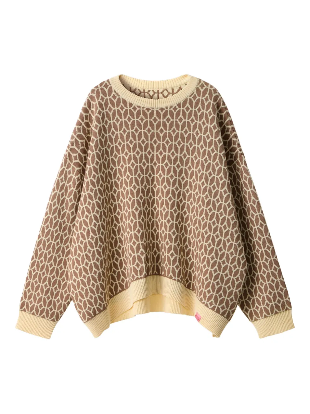 Свитер с геометричным узором MONOCHROME, коричневый
Свитер с геометричным узором MONOCHROME, коричневый