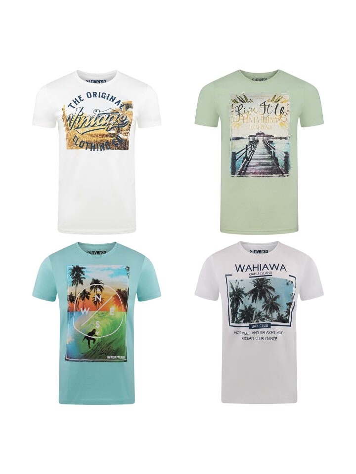 Футболка riverso, разноцветный
Футболка riverso, разноцветный