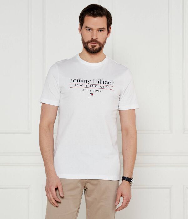 Футболки Regular fit Tommy Hilfiger, белый 
Футболки Regular fit Tommy Hilfiger, белый