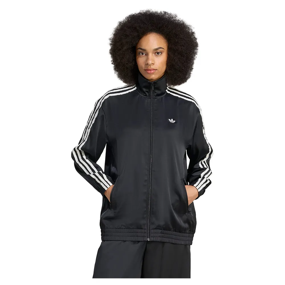 Спортивная куртка adidas Originals Satin Firebird Ruffle 3 Stripes, черный
Спортивная куртка adidas Originals Satin Firebird Ruffle 3 Stripes, черный