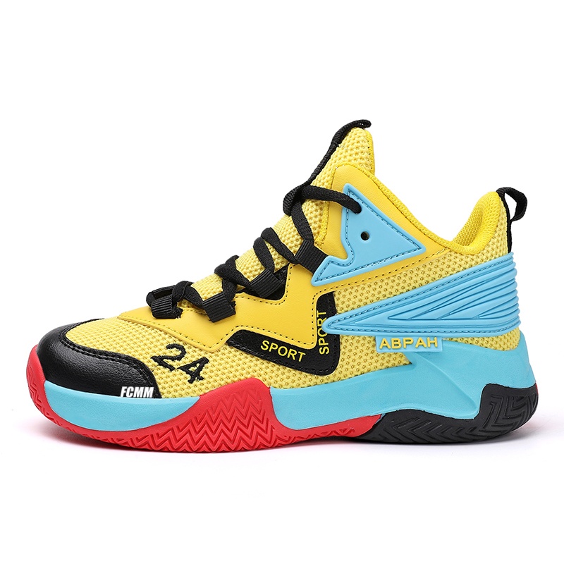 Детские баскетбольные кроссовки для детей FCMM, желтый
Детские баскетбольные кроссовки для детей FCMM, желтый