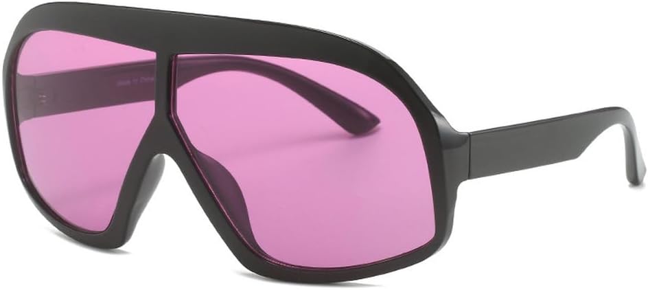 Большие панк-солнцезащитные очки для женщин и мужчин, роскошные защитные очки-щитки, винтажные солнцезащитные очки для активного отдыха, защита от УФ-излучения UV400 TKKTLLT, Black-purple
Большие панк-солнцезащитные очки для женщин и мужчин, роскошные защитные очки-щитки, винтажные солнцезащитные очки для активного отдыха, защита от УФ-излучения UV400 TKKTLLT, Black-purple