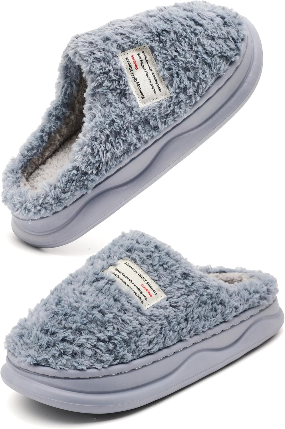 Тапочки Kiemorgy для женщин и мужчин, тапочки с эффектом памяти для женщин, мягкие толстые пушистые домашние тапочки для спальни, для дома и улицы, синий
Тапочки Kiemorgy для женщин и мужчин, тапочки с эффектом памяти для женщин, мягкие толстые пушистые домашние тапочки для спальни, для дома и улицы, синий