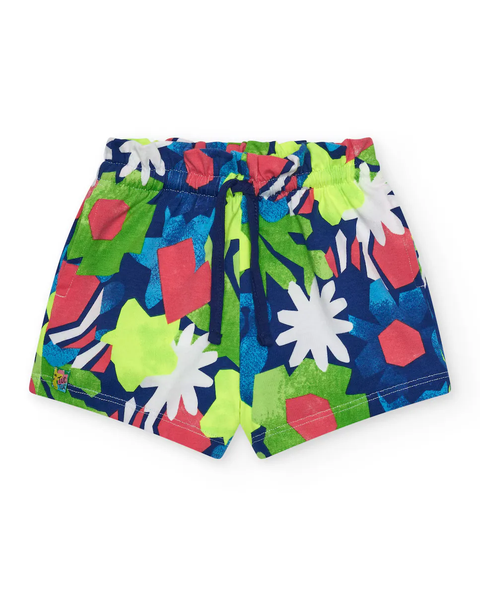 Шорты для девочек с принтом и регулируемой талией Tuc tuc, мультиколор
Шорты для девочек с принтом и регулируемой талией Tuc tuc, мультиколор