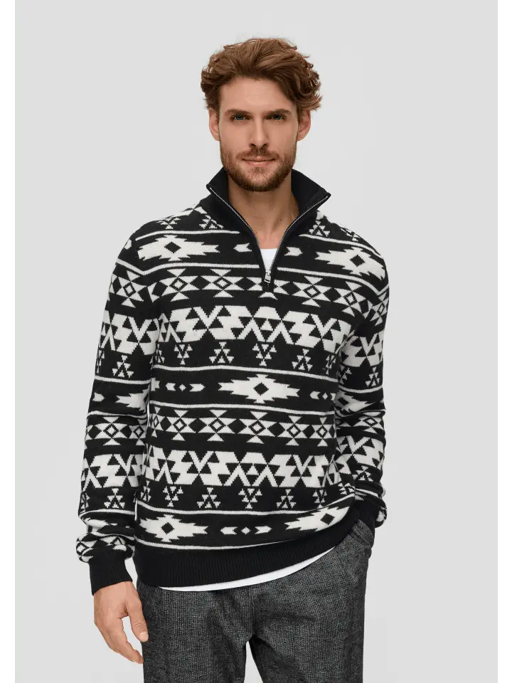 Пуловер sOliver Strick langarm, черный
Пуловер sOliver Strick langarm, черный