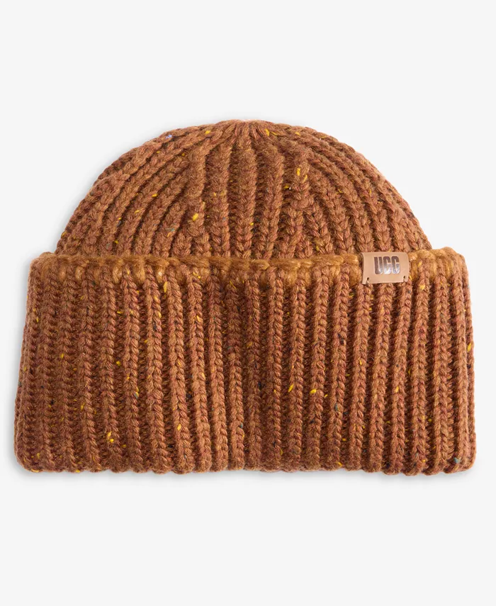 Мужская широкая манжетная шапка Confetti Ugg, коричневый
Мужская широкая манжетная шапка Confetti Ugg, коричневый