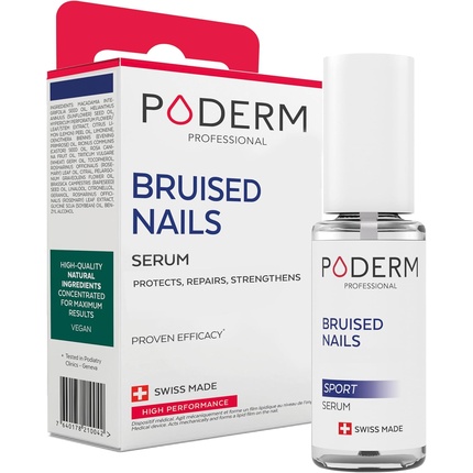 Средство 2 в 1 для лечения черных и поврежденных ногтей - био и веганское Poderm
Средство 2 в 1 для лечения черных и поврежденных ногтей - био и веганское Poderm