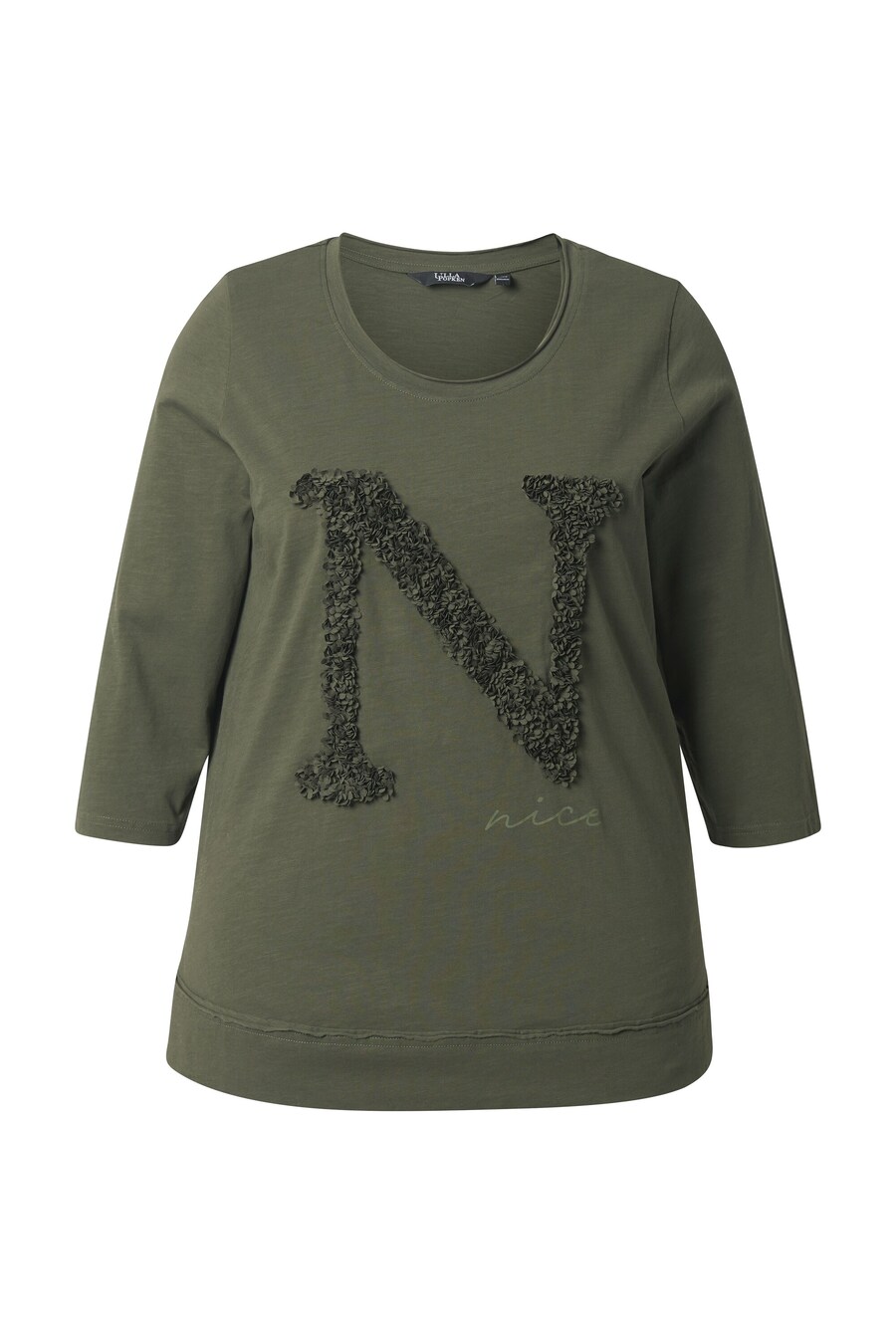 Рубашка Ulla Popken, оливковый
Рубашка Ulla Popken, оливковый