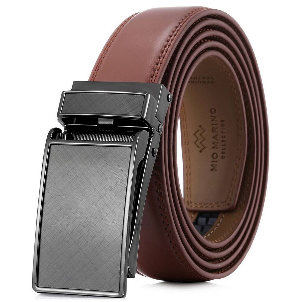 Мужской ремень с храповым механизмом в клетку тартан Mio Marino, цвет Tan
Мужской ремень с храповым механизмом в клетку тартан Mio Marino, цвет Tan