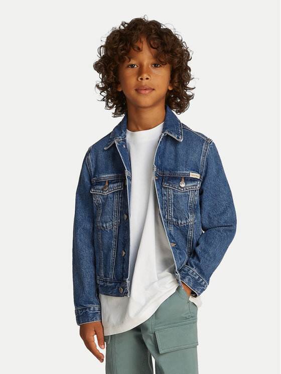 Джинсовая куртка regular fit IB0IB02505 Calvin Klein Jeans, синий
Джинсовая куртка regular fit IB0IB02505 Calvin Klein Jeans, синий