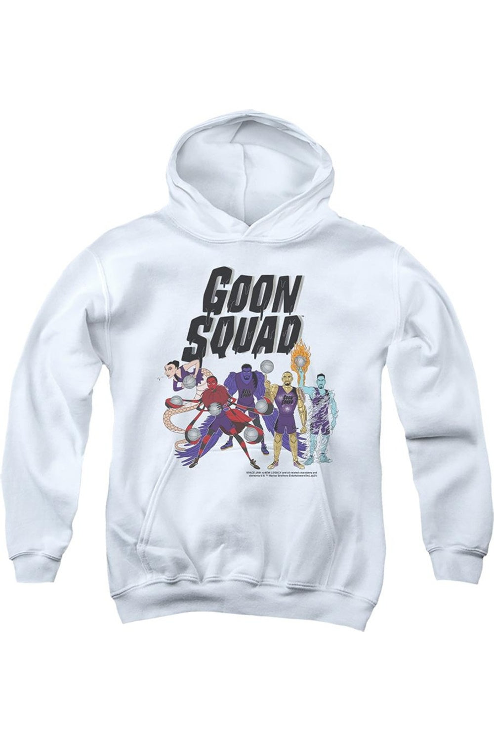 Молодежная толстовка Space Jam 2 Goon Squad с капюшоном Gildan, белый
Молодежная толстовка Space Jam 2 Goon Squad с капюшоном Gildan, белый