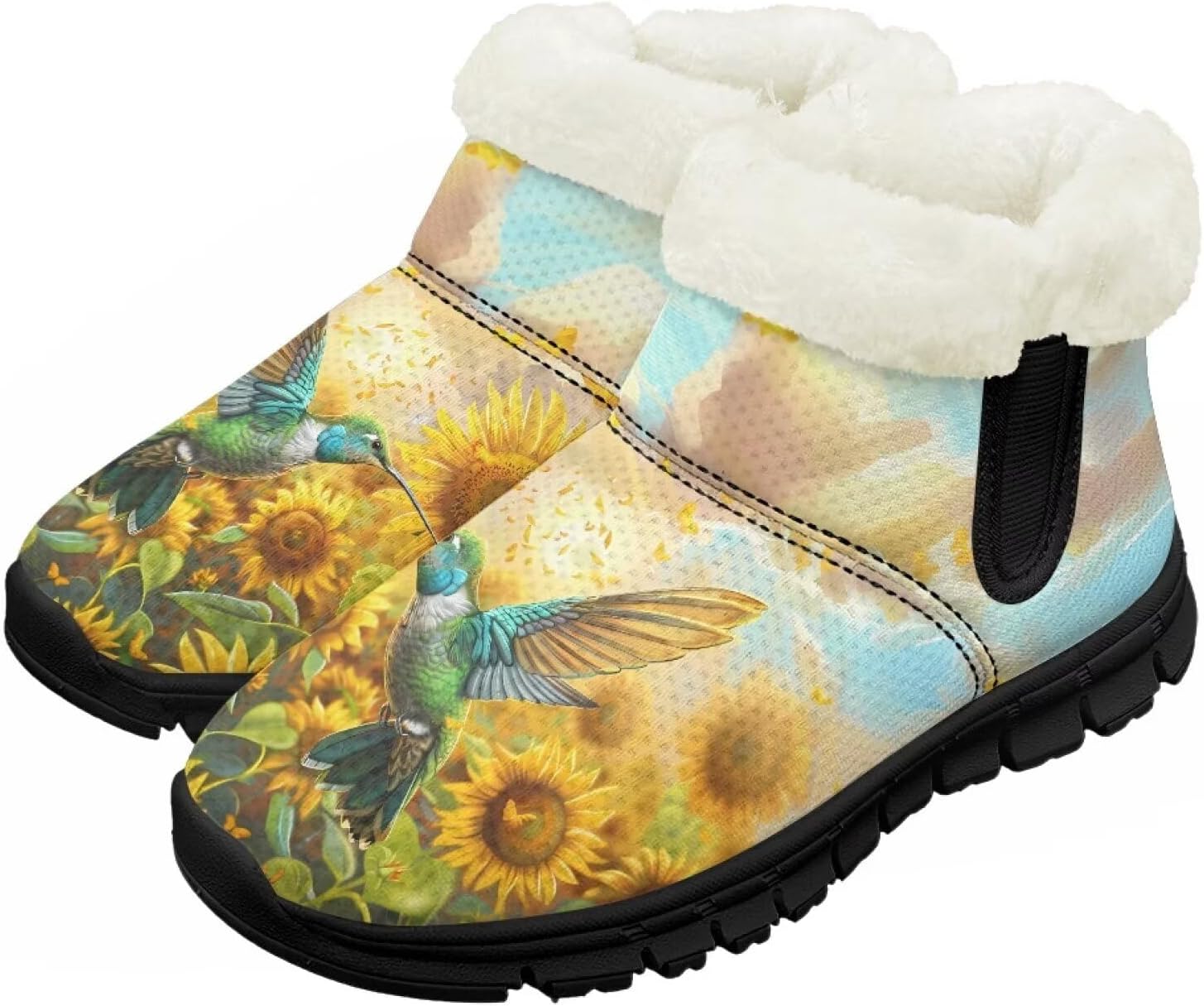 Зимние сапожки для малышей, теплые снежные ботинки, уютные пушистые детские ботильоны, уличная модная обувь для мальчиков и девочек Chririnla, Sunflower Hummingbird
Зимние сапожки для малышей, теплые снежные ботинки, уютные пушистые детские ботильоны, уличная модная обувь для мальчиков и девочек Chririnla, Sunflower Hummingbird