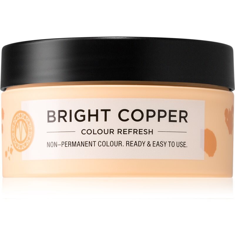 Maria Nila Color Refresh Bright Copper нежная питательная маска без стойких красящих пигментов держится 4 - 10 стирок 7,40 100 мл
Maria Nila Color Refresh Bright Copper нежная питательная маска без стойких красящих пигментов держится 4 - 10 стирок 7,40 100 мл