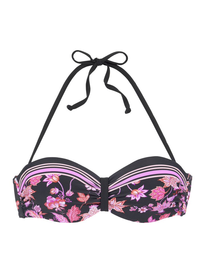 Верх бикини LASCANA, цвет schwarz/pink
Верх бикини LASCANA, цвет schwarz/pink