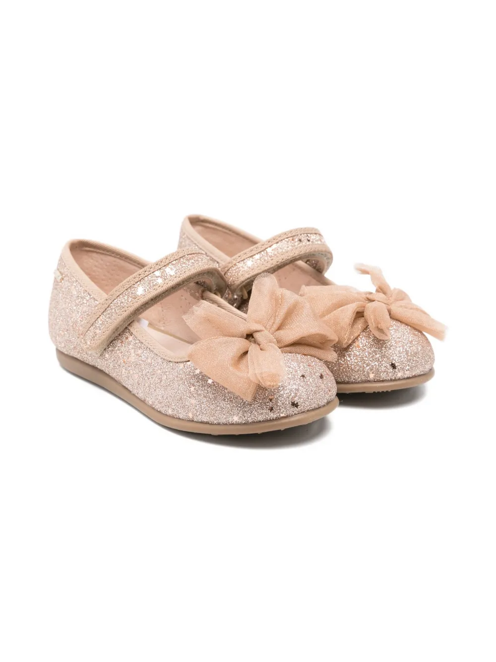 Балетки с бантом и блестками Mayoral, розовый
Балетки с бантом и блестками Mayoral, розовый