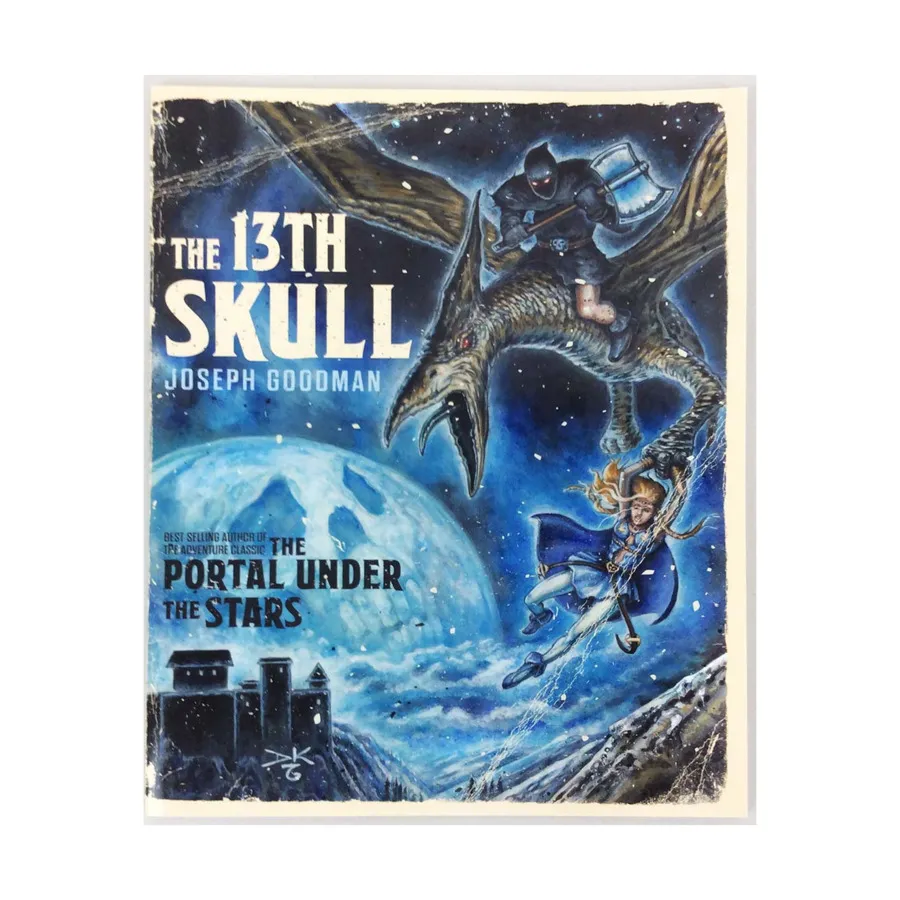 13th Skull (Vintage Cover Edition, Gen Con Exclusive), Dungeon Crawl Classics Role Playing Games - Adventures, мягкая обложка
13th Skull (Vintage Cover Edition, Gen Con Exclusive), Dungeon Crawl Classics Role Playing Games - Adventures, мягкая обложка