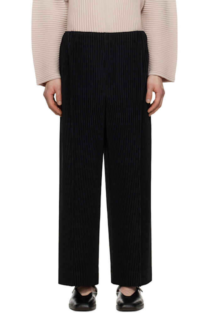 Черные брюки ежемесячного цвета в феврале HOMME PLISSÉ ISSEY MIYAKE
Черные брюки ежемесячного цвета в феврале HOMME PLISSÉ ISSEY MIYAKE