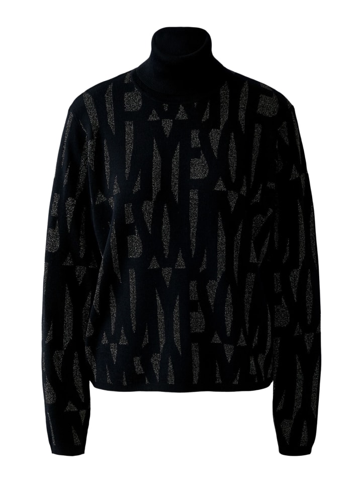 Свитер серебристо-черного цвета Oui
Свитер серебристо-черного цвета Oui