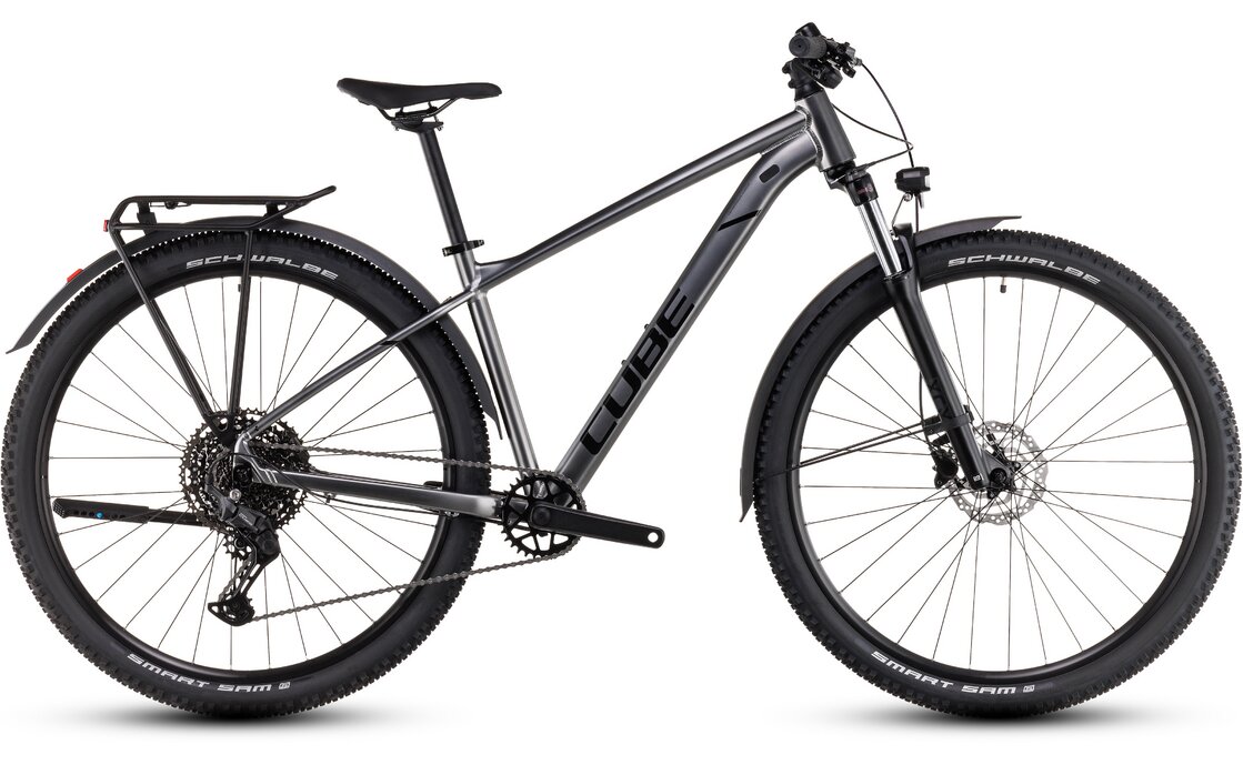 Треккинговый велосипед Cube Aim SLX Allroad - 27,5 дюймов - Diamant - 2025, цвет Silber|slateblack´n´black
Треккинговый велосипед Cube Aim SLX Allroad - 27,5 дюймов - Diamant - 2025, цвет Silber|slateblack´n´black