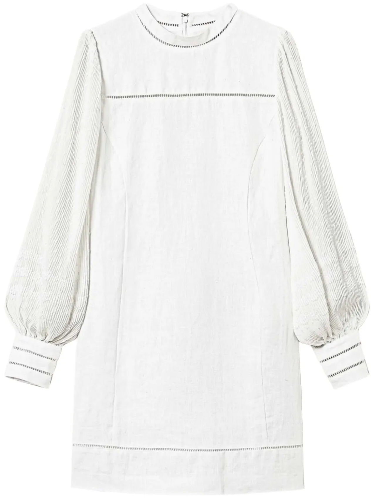 TWINSET платье мини с перфорацией, белый
TWINSET платье мини с перфорацией, белый