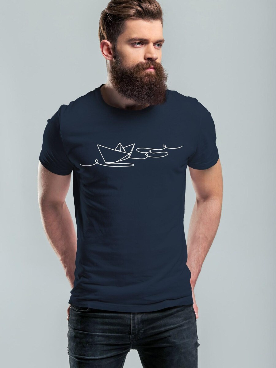 Рубашка Neverless Paperschiff, темно-синий
Рубашка Neverless Paperschiff, темно-синий