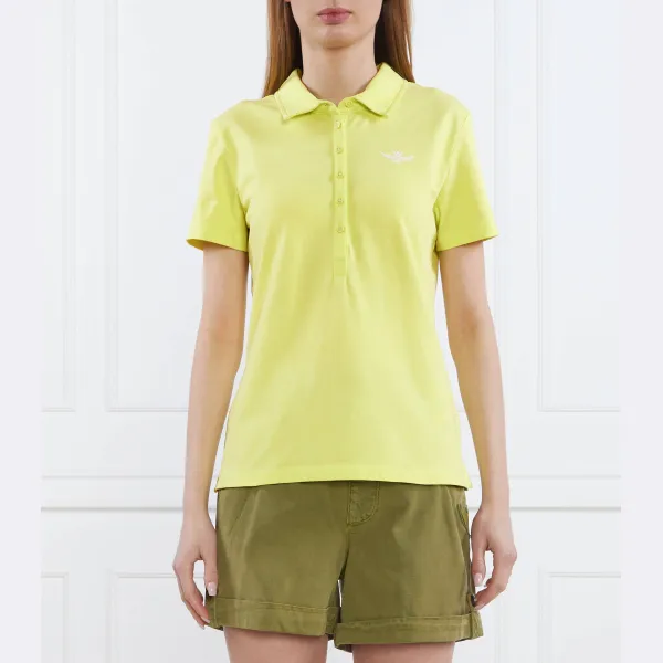 Рубашка поло стандартного кроя Aeronautica Militare, желтый
Рубашка поло стандартного кроя Aeronautica Militare, желтый