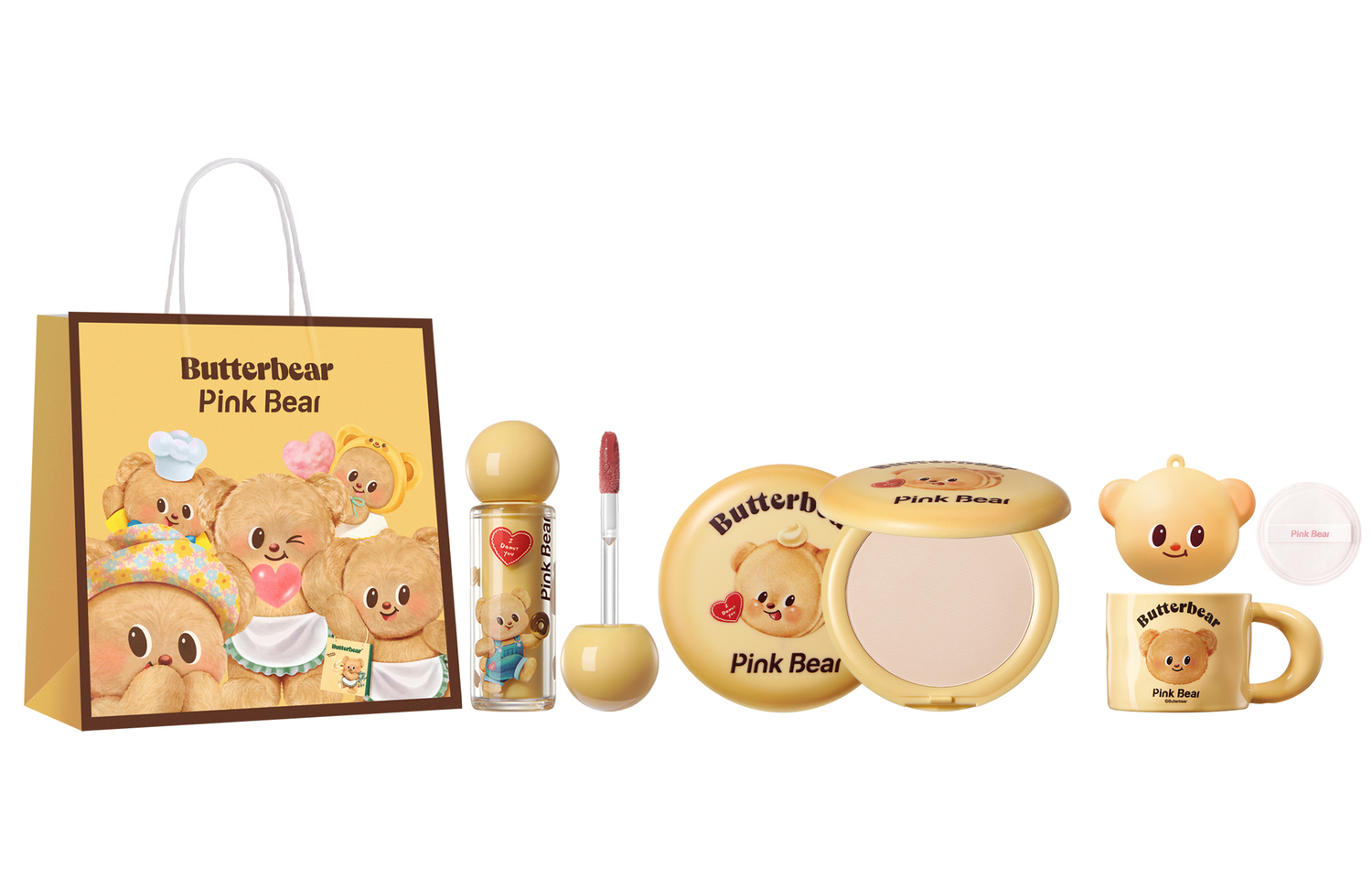 Набор косметики для женщин Pink Bear
Набор косметики для женщин Pink Bear