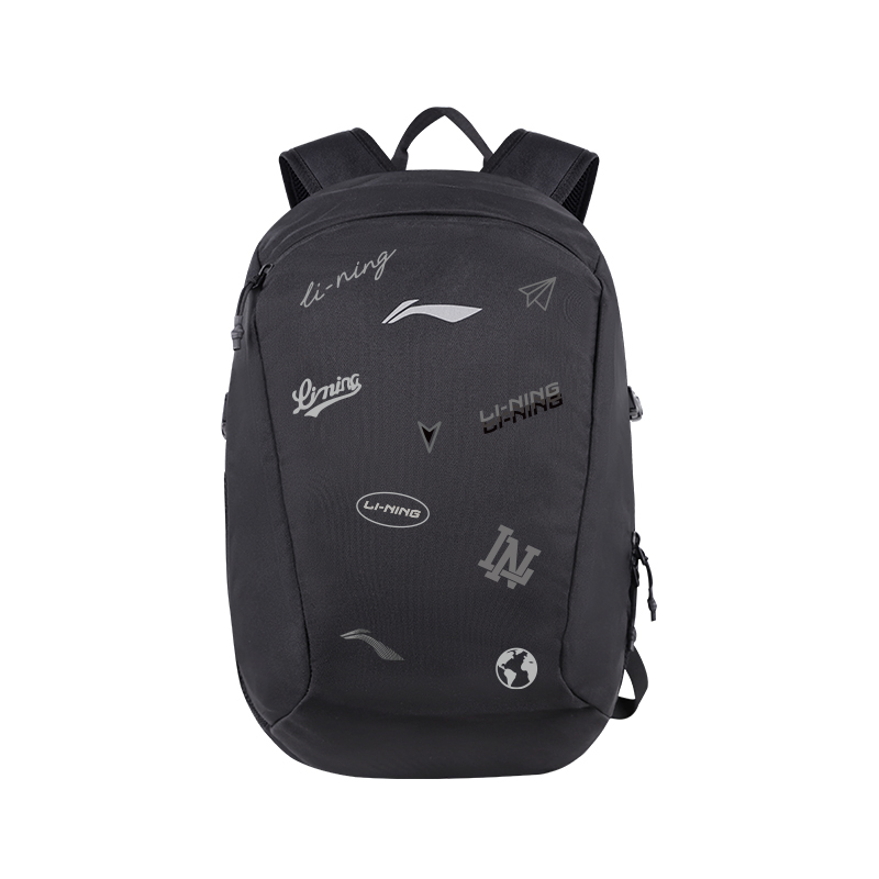 Рюкзак Li-Ning из полиэстера Regular Unisex Black с несколькими логотипами
Рюкзак Li-Ning из полиэстера Regular Unisex Black с несколькими логотипами