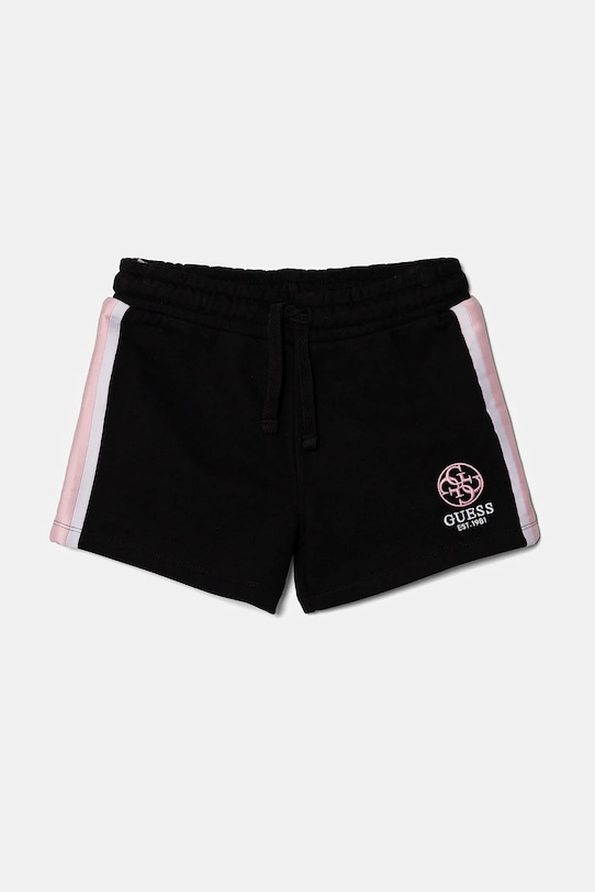 Хлопковые детские шорты Guess, черный
Хлопковые детские шорты Guess, черный
