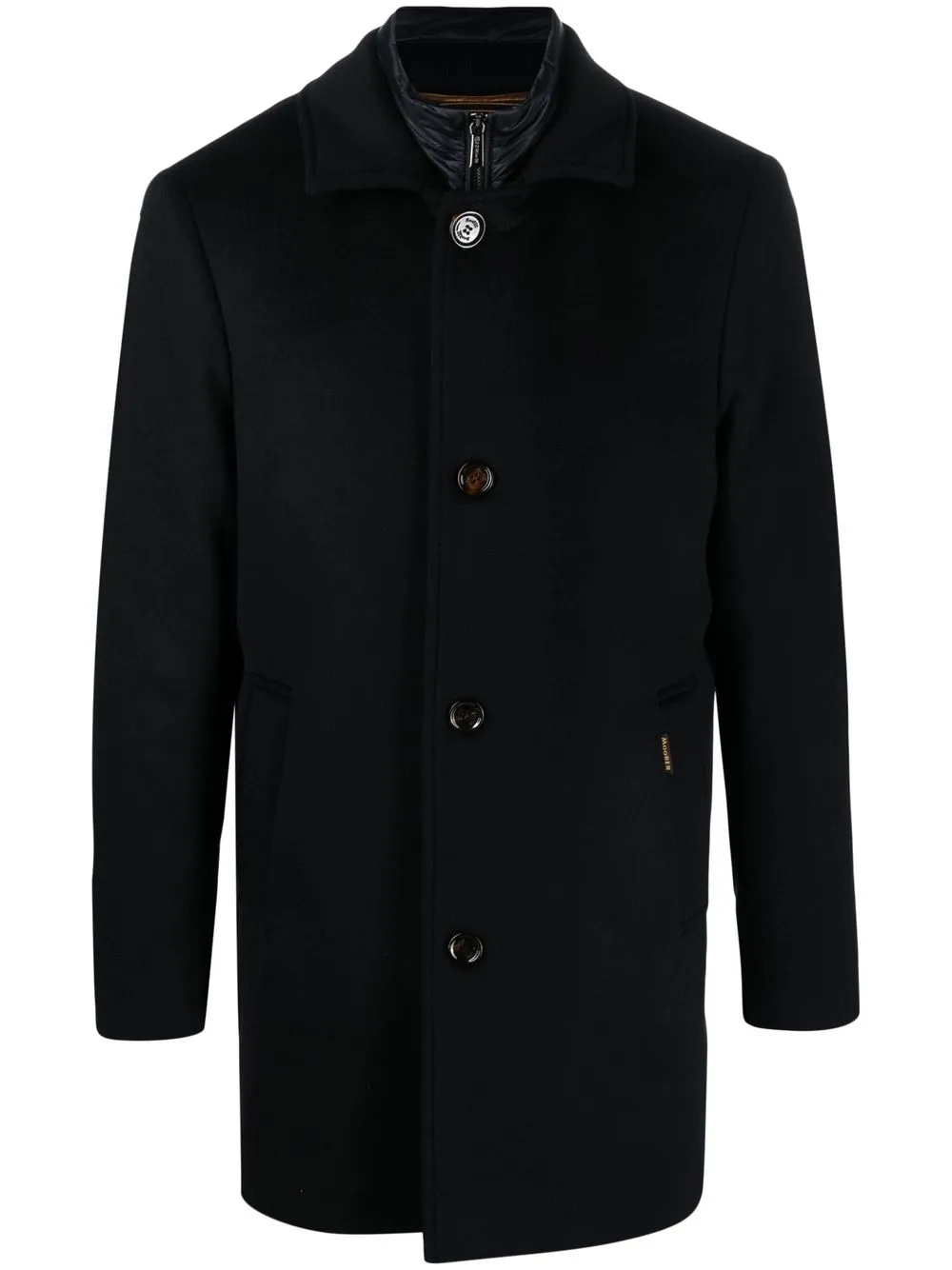 Однобортное пальто на пуговицах Moorer, синий
Однобортное пальто на пуговицах Moorer, синий