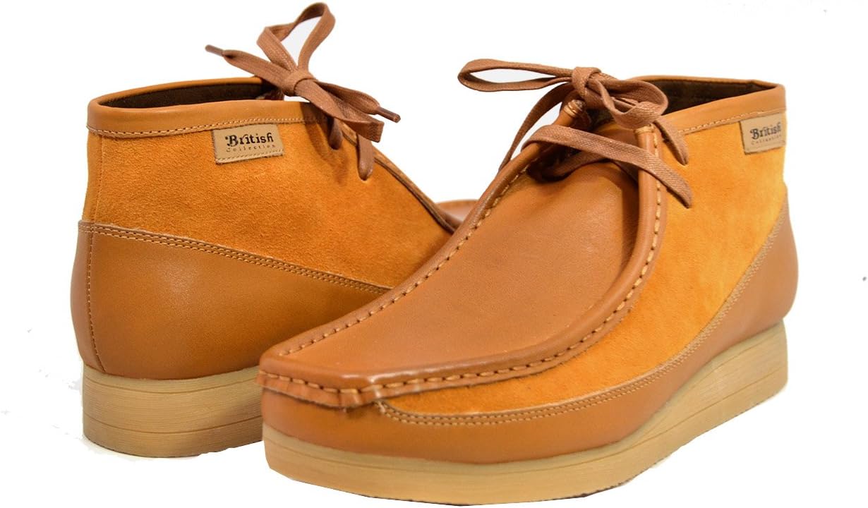 Мужские кожаные и замшевые ботинки на шнуровке 12 British Collection, Cognac
Мужские кожаные и замшевые ботинки на шнуровке 12 British Collection, Cognac