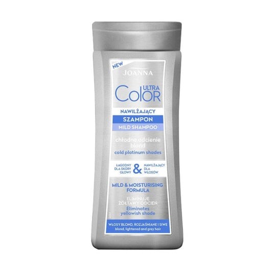 Увлажняющий шампунь для светлых волос, охлаждающий цвет, 200 мл Joanna
Увлажняющий шампунь для светлых волос, охлаждающий цвет, 200 мл Joanna