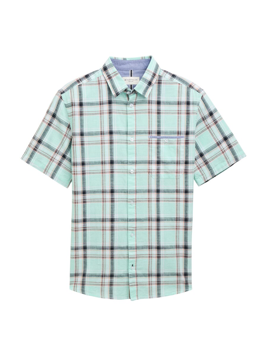 Рубашка на пуговицах классического кроя TOM TAILOR, мятный
Рубашка на пуговицах классического кроя TOM TAILOR, мятный