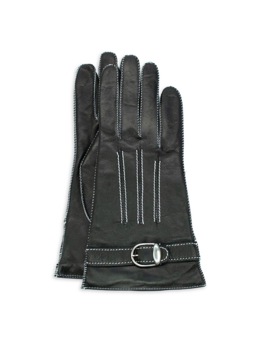 Кожаные перчатки с поясом Portolano, черный
Кожаные перчатки с поясом Portolano, черный