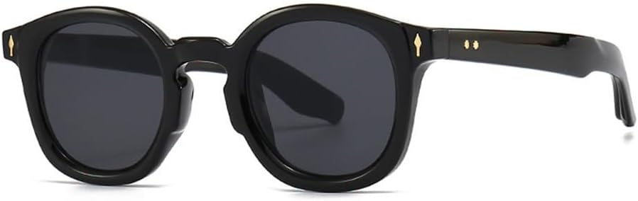 Круглые мужские солнцезащитные очки, женские модные градиентные очки для вождения, стильные зеленые винтажные очки с заклепками, солнцезащитные очки UV400 KTUCN, Black Grey
Круглые мужские солнцезащитные очки, женские модные градиентные очки для вождения, стильные зеленые винтажные очки с заклепками, солнцезащитные очки UV400 KTUCN, Black Grey