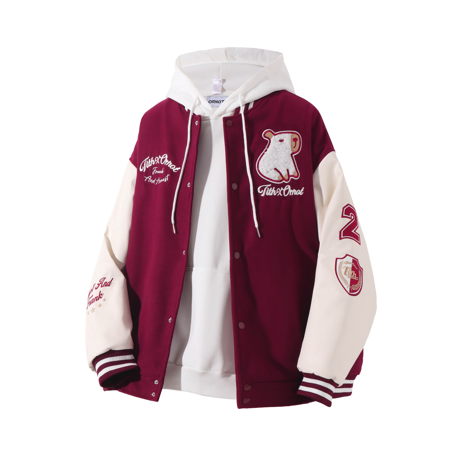 ORNOT Куртка Unisex, Burgundy 
ORNOT Куртка Unisex, Burgundy