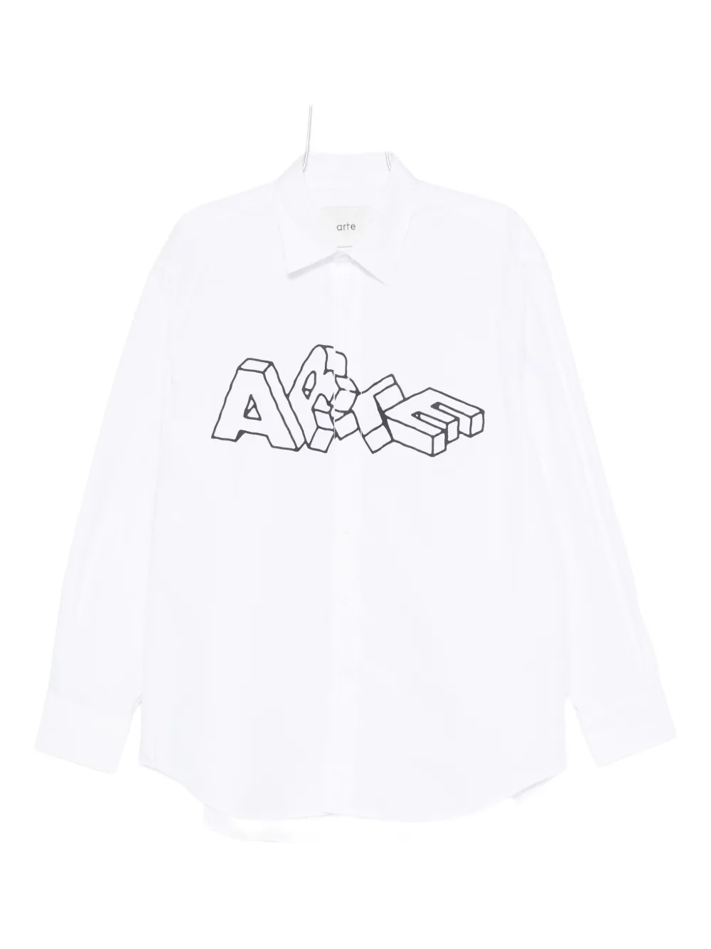 Рубашка с принтом-логотипом Arte Antwerp, белый
Рубашка с принтом-логотипом Arte Antwerp, белый