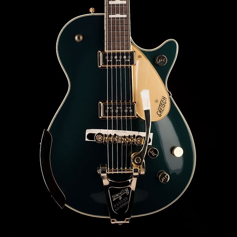 Электрогитара Gretsch G6128T-57 Vintage Select ’57 Duo Jet With Bigsby TV Jones Cadillac Green
Электрогитара Gretsch G6128T-57 Vintage Select ’57 Duo Jet With Bigsby TV Jones Cadillac Green