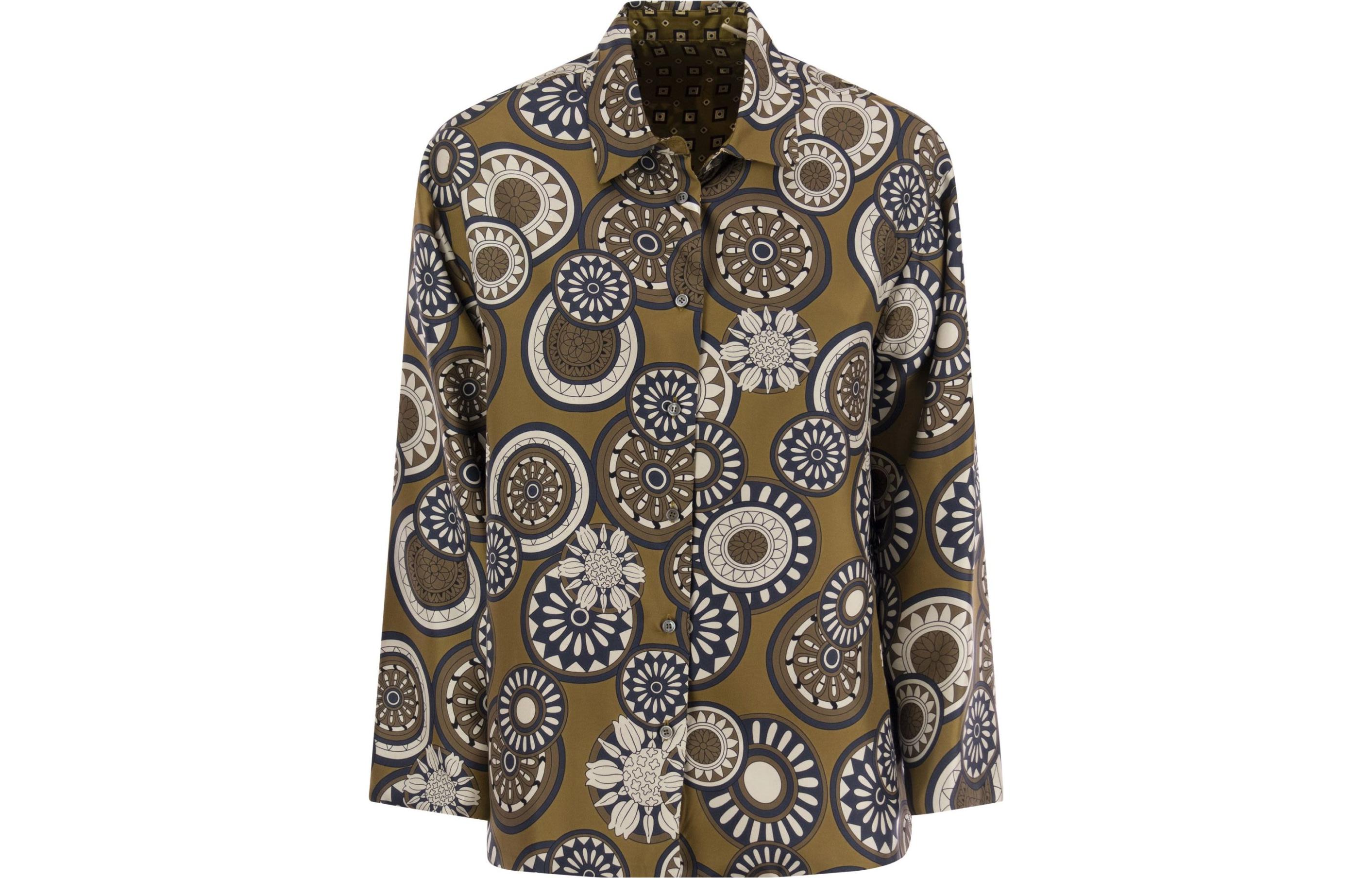 Реверсивная рубашка с принтом 'S MAX MARA, коричневый
Реверсивная рубашка с принтом 'S MAX MARA, коричневый