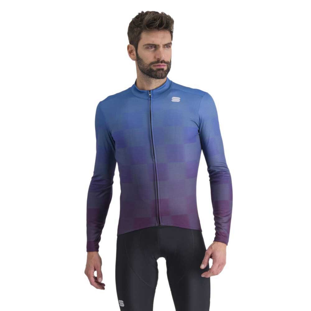 Джерси с длинным рукавом Sportful Rocket Thermal, синий 
Джерси с длинным рукавом Sportful Rocket Thermal, синий