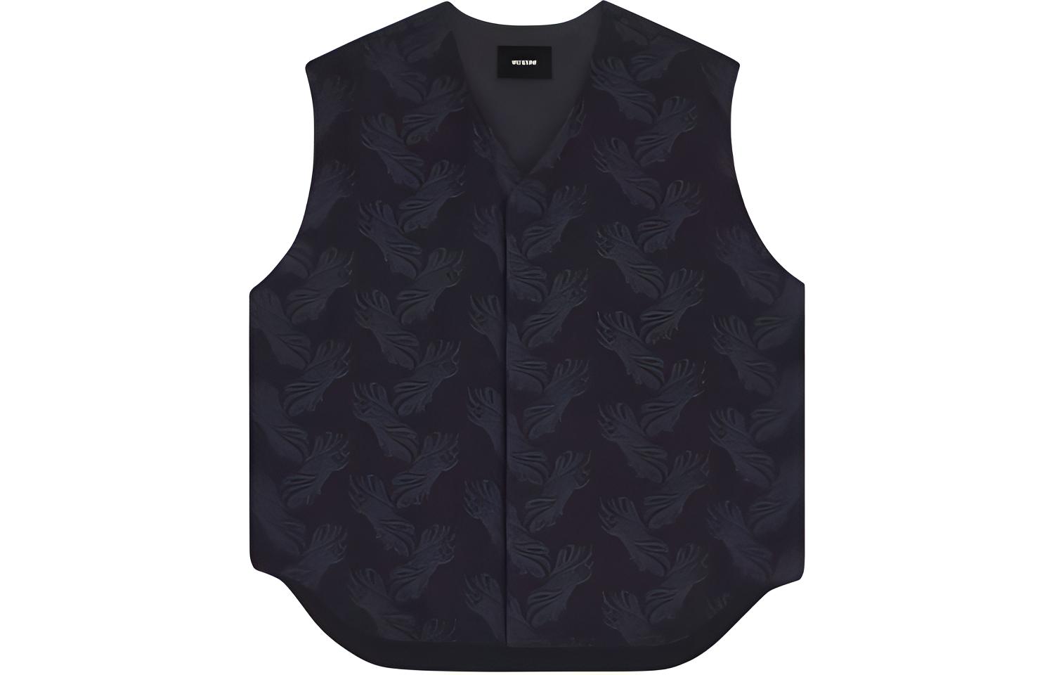 WE11DONE Женский черный жилет, Black
WE11DONE Женский черный жилет, Black