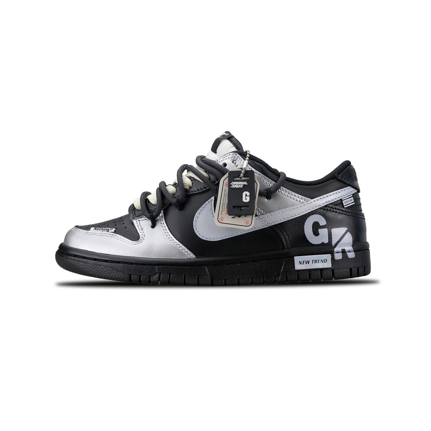 Кроссовки Nike Dunk Skateboarding Shoes Men Low-top Black/Silver, черный/серебряный
Кроссовки Nike Dunk Skateboarding Shoes Men Low-top Black/Silver, черный/серебряный
