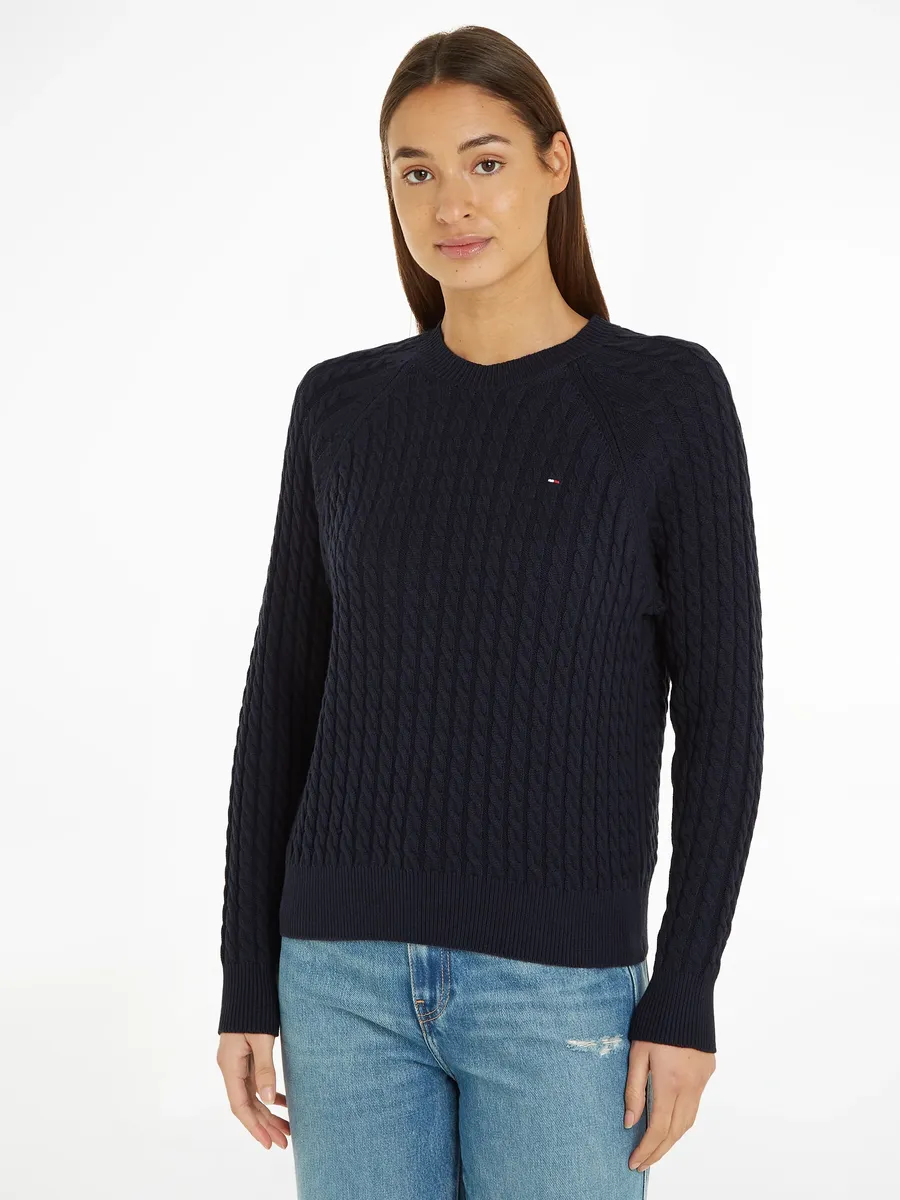 Свитер Tommy Hilfiger с круглым вырезом "CO CABLE C-NK SWEATER", с узором кос, цвет Desert Sky
Свитер Tommy Hilfiger с круглым вырезом "CO CABLE C-NK SWEATER", с узором кос, цвет Desert Sky