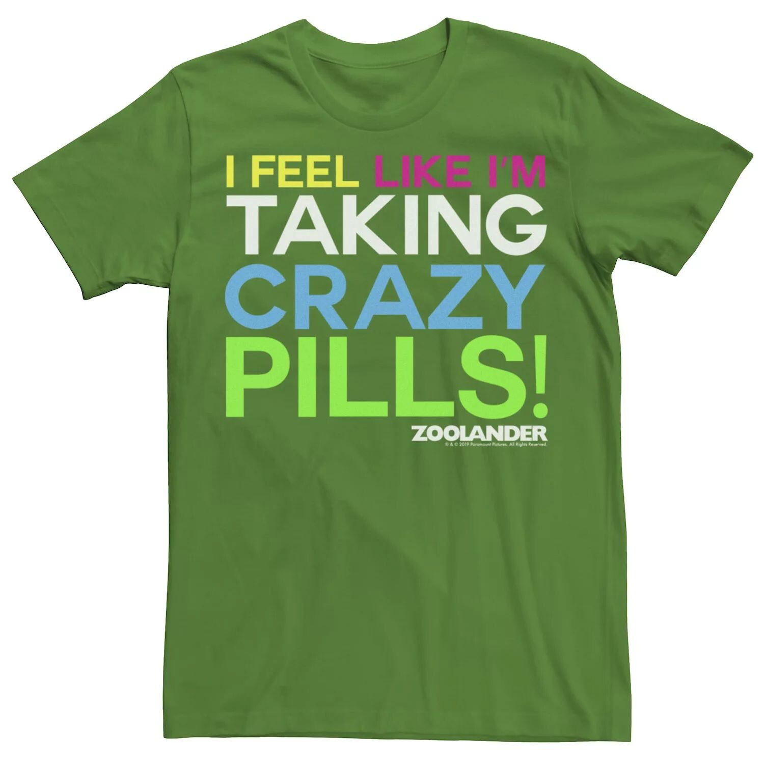 Мужская футболка Zoolander «Я чувствую себя так, будто принимаю Crazy Pills» Licensed Character
Мужская футболка Zoolander «Я чувствую себя так, будто принимаю Crazy Pills» Licensed Character