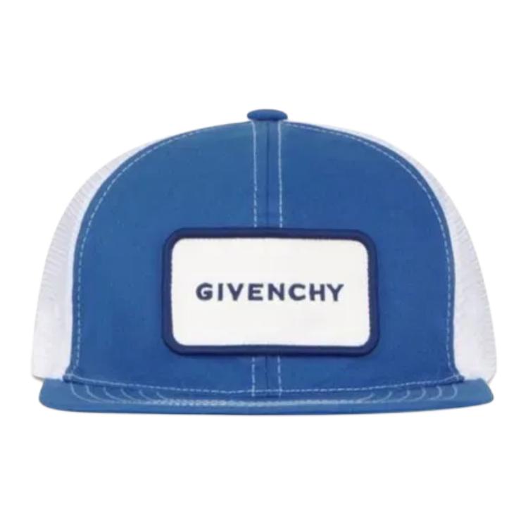 Givenchy Хлопковая бейсболка унисекс сине-белая, Blue White
Givenchy Хлопковая бейсболка унисекс сине-белая, Blue White